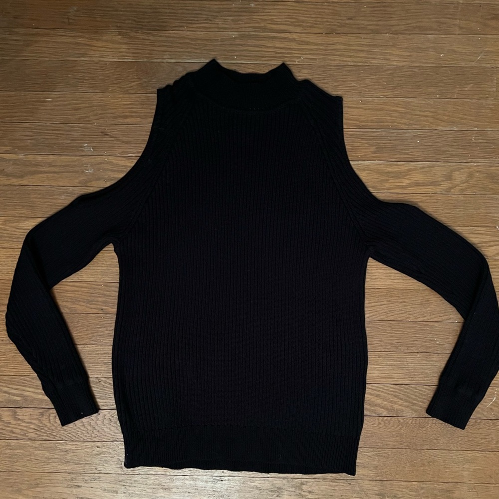 Open Shoulder Sweater